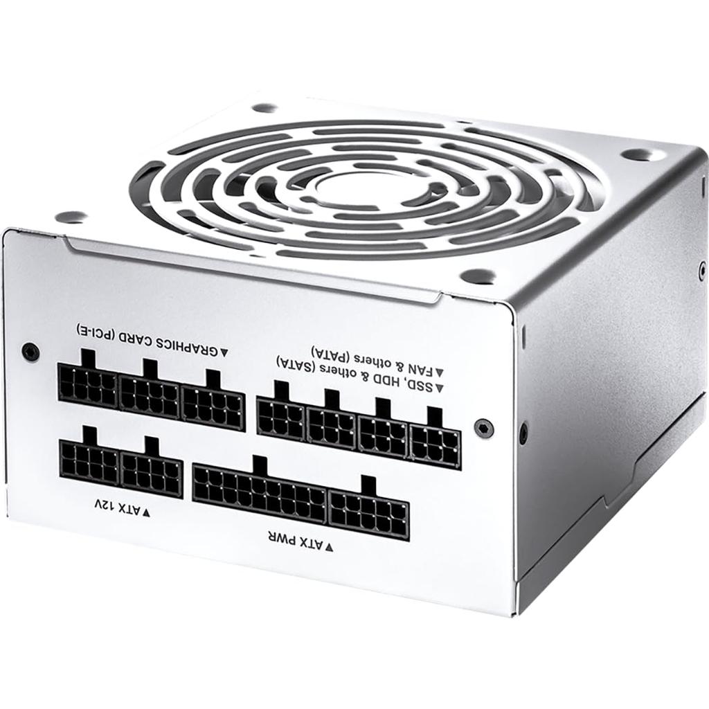 Kuroutoshikou 80Plus GOLD 850W ATX Power Supply Unit Full Connector Compatible White Model Plug-in Semi-Fanless 16-Pin KRPW-GA850W/90+/WHITE
