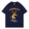 Jesus Funny Christian Gym Meme Tshirt Fashion Vintage Short Sleeve Tshirts Men Women Clothing Casual Cotton T Shirt Streetwear