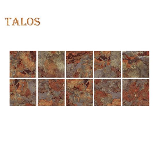 TDStore 10Pcs DIY Decro Self Adhesive Waterproof Marble Crystal Film Tile Wall Stickers