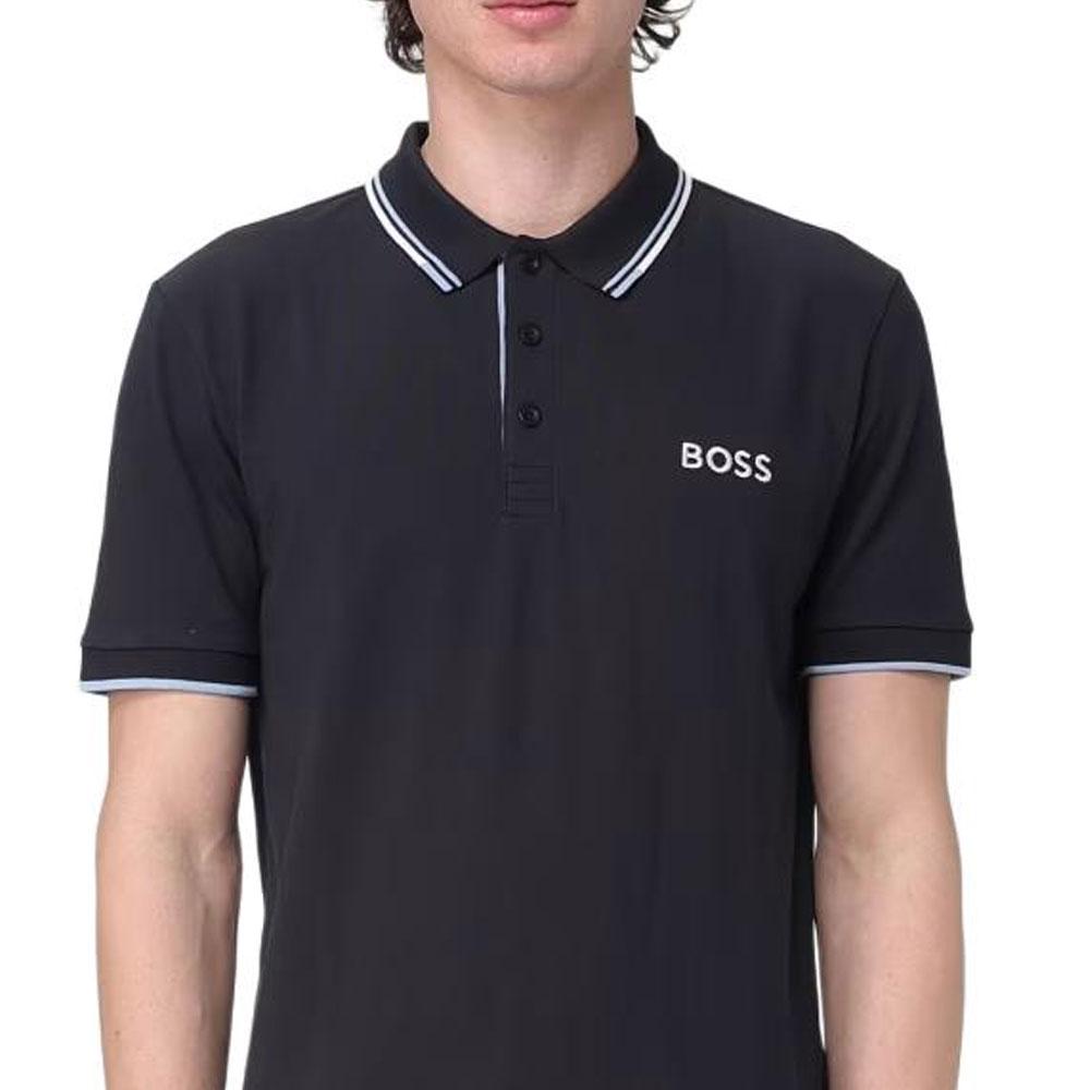 Boss HUGO BOSS Logo Embroidered Short Sleeved Polo Shirt 50469102-408