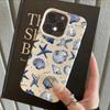 Blue Fashion Starfish Silicone Phone Case For iPhone 17 13 15 16 14 12 11 Pro Max Pro 16E Plus Shockproof Lichee Pattern Covers