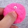 20PCS Imitation Rabbit Fur Ball Handmade Clothing Bag Decoration Artificial Fluffy Soft Pompons Colorful Balls for DIY Keychain