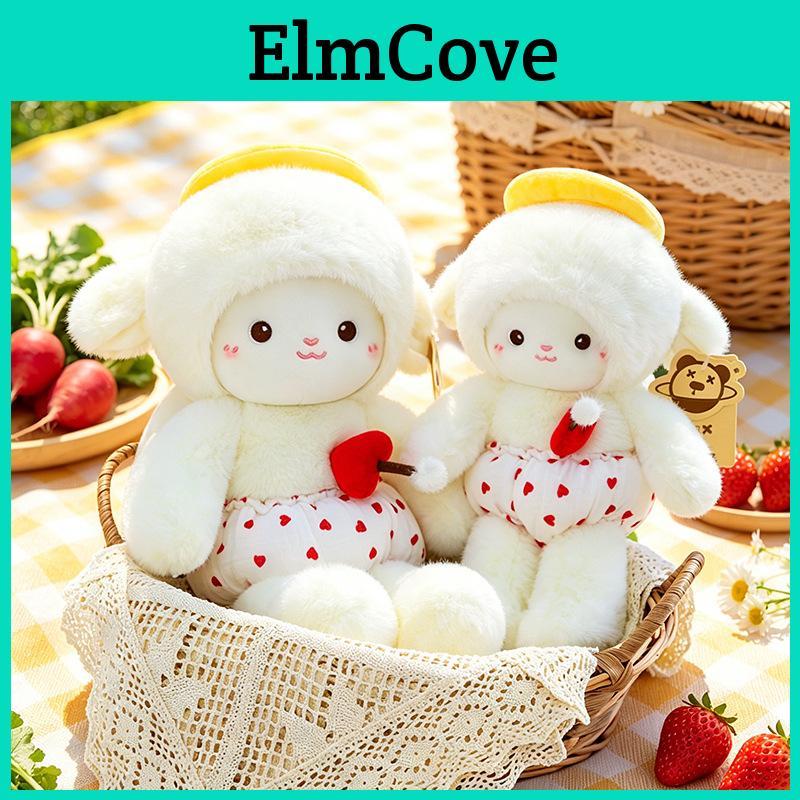 Cute Angel Sheep Plush Toy With Pp Cotton Filling For Kids And Girls Gift
