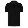 EA SS25 All Over Eagle Logo Short Sleeve Polo Shirt Men Tops Black EM001283-AF10017-FC159