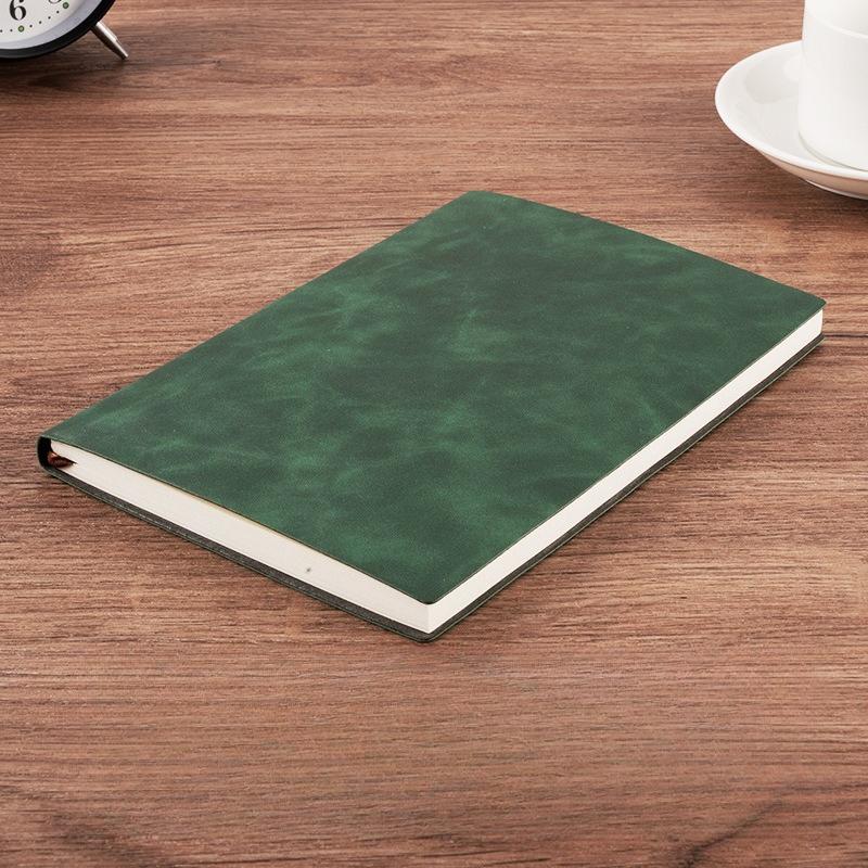 7 Colors A5 Ultra-thick Soft Leather Synthetic Notebook for Office/business/study Waterproof and Wear-resistant Notebook