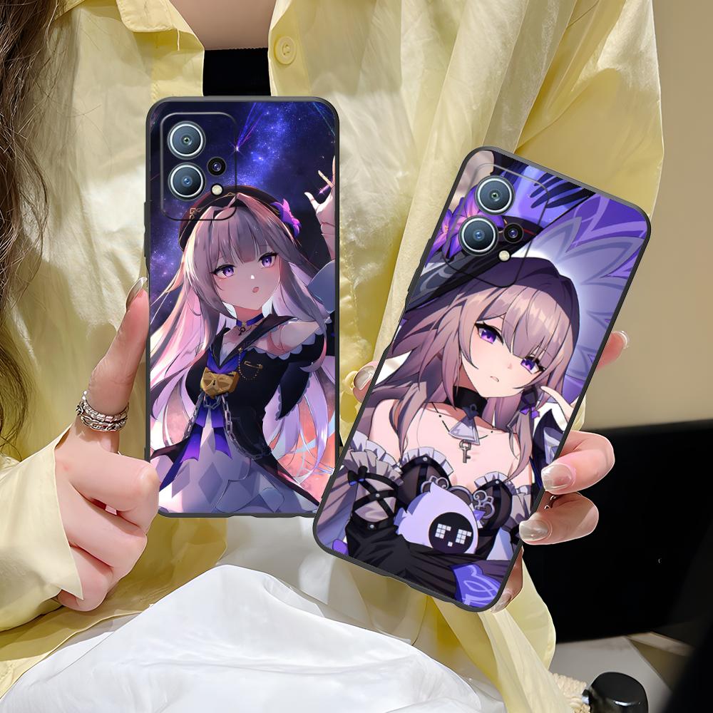 HSR Herta Matte TPU Mobile Phone Case for Huawei P60 P50 P40 P30 P20 P10 P9 P8 Pro Lite Plus Colorful Printing Cover