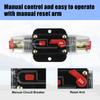 X AUTOHAUX Inline Circuit Breaker Car Protection Stereo Switch Fuse Holder Reset Fuse