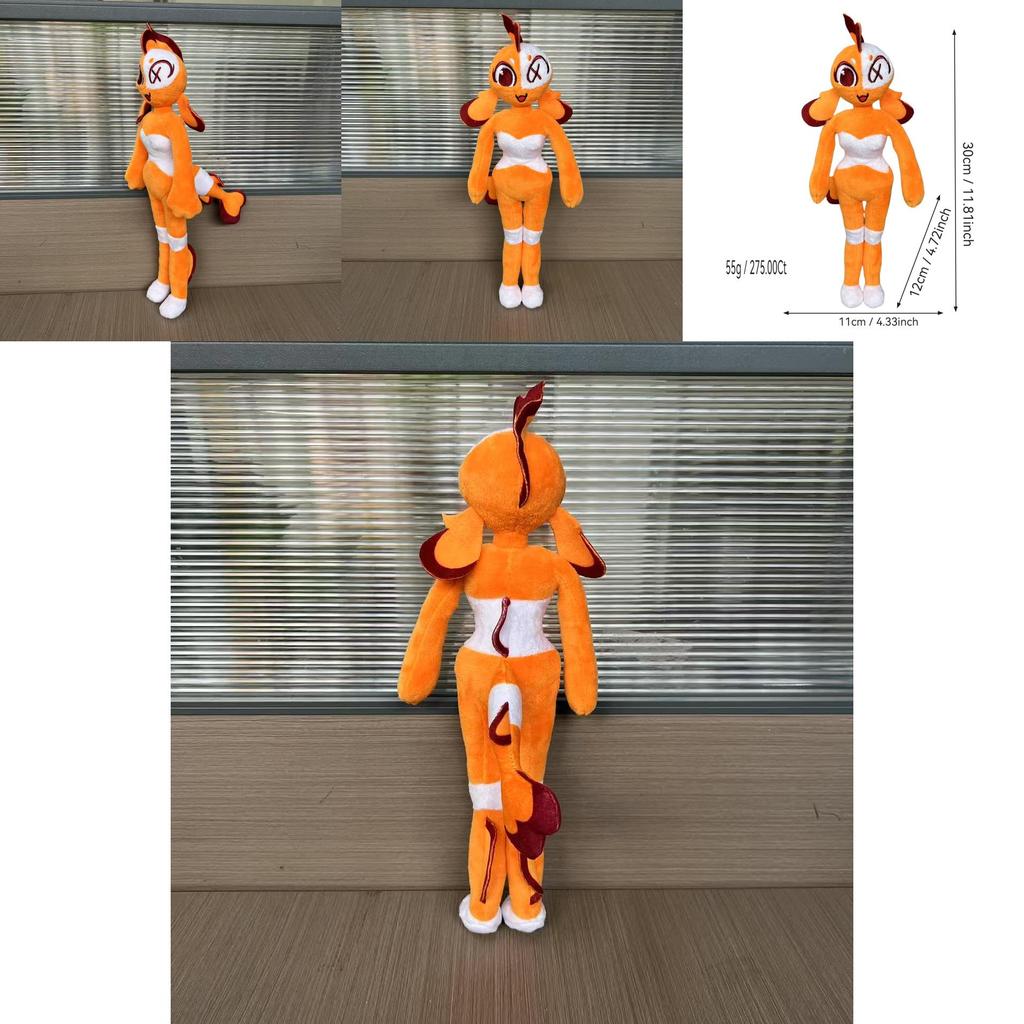 Plush Clownfish Toy With Soft Crystal Fiber Filling For Kids And Collectors