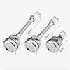 Three-speed Adjustable Booster Nozzle 360-degree Universal Faucet Splash-proof Nozzle for Kitchen Bathroom Faucet Sprayer