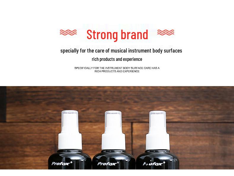 Prefox Musical Instrument Care Set: Piano, Guitar & Violin Polish and Cleaner