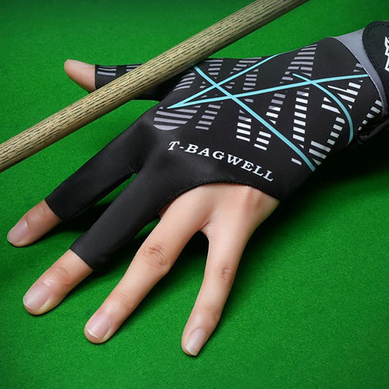 1 Pezzo Guanto da Biliardo Snooker Guanto da Biliardo Adesivi Antiscivolo Elasticità Guanti da Allenamento Biliardo Accessori