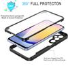 For Samsung Galaxy A15 A25 A35 A55 5G Case 360 Full Screen Protector Hard PC Cover for Sumsung A 15 35 55 Clear Shockproof Funda