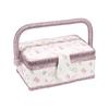 Print Design Sewing Basket Mending Storage Sewing Kit Tools Sewing Organizer Box  Household Storage