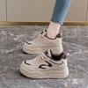 Inner heightening board shoes women's shoes spring new ins student platform versatile sports shoes Q