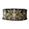 Japanese Style Hanfu Waistband Wide Style Ethnic Girdle Embroidery Corset  Culture Fan