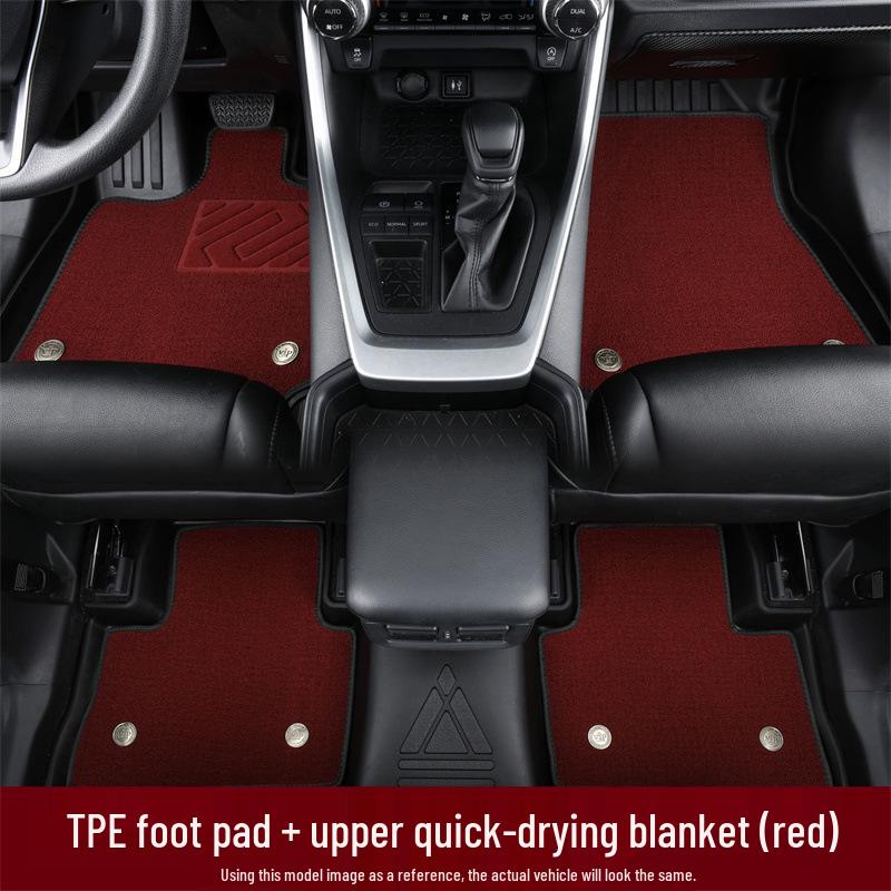 2015-2018 Geely Borui Anti-Slip TPE Car Floor Mats - Easy to Clean, Interior Modification