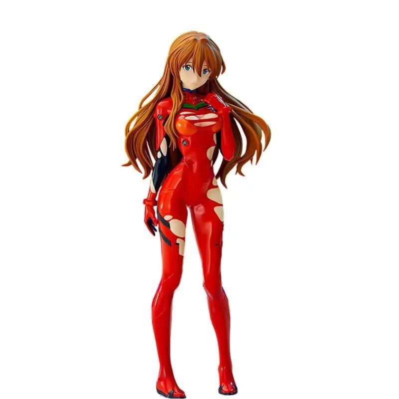 Evangelion Battle Suit Figures: Asuka Langley & Rei Ayanami Mecha Anime Models