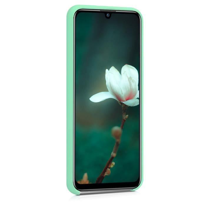 Coque - KWMOBILE - Huawei P Smart (2019) - Souple - Menthe - Compatible