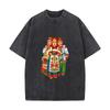 T-shirt Estiva da Uomo Arte Pasquale Ucraina Manica Corta Ampia Streetwear Top a Manica Corta