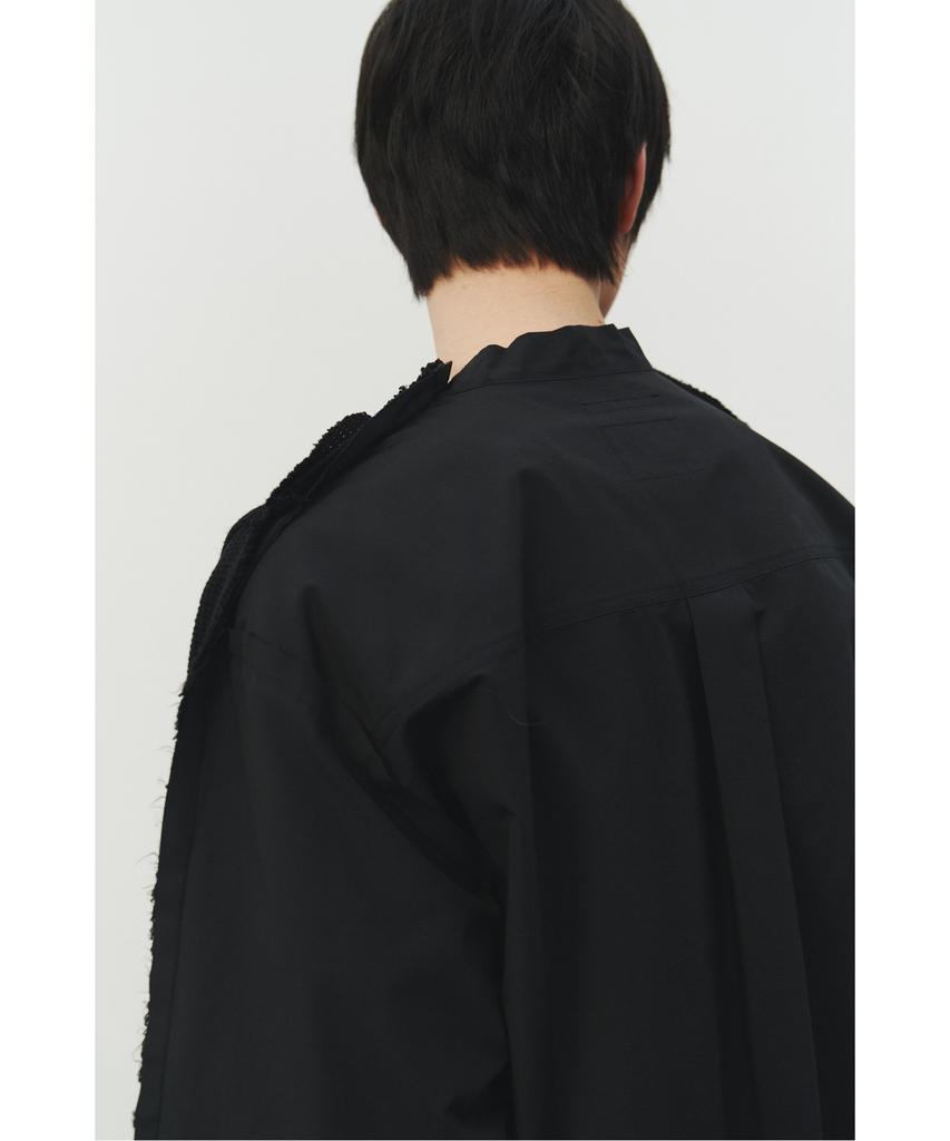 RECODE Back Shirt Knit Top_Rkwas25615Bkx
