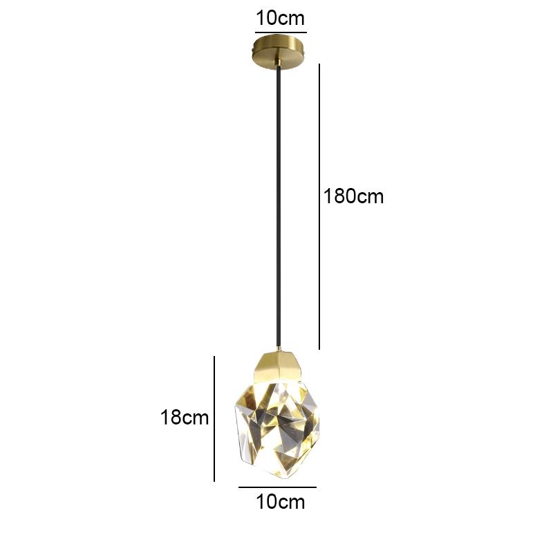 

Полностью медный роскошный хрустальный светодиодный настенный светильник Современный фон для гостиной настенный бра украшение для дома прикроватная подвесная лампа Cool White(5500-7000K)