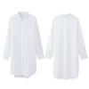 Women's Autumn New Long Solid Color Casual Temperament Long Sleeve Shirt Women