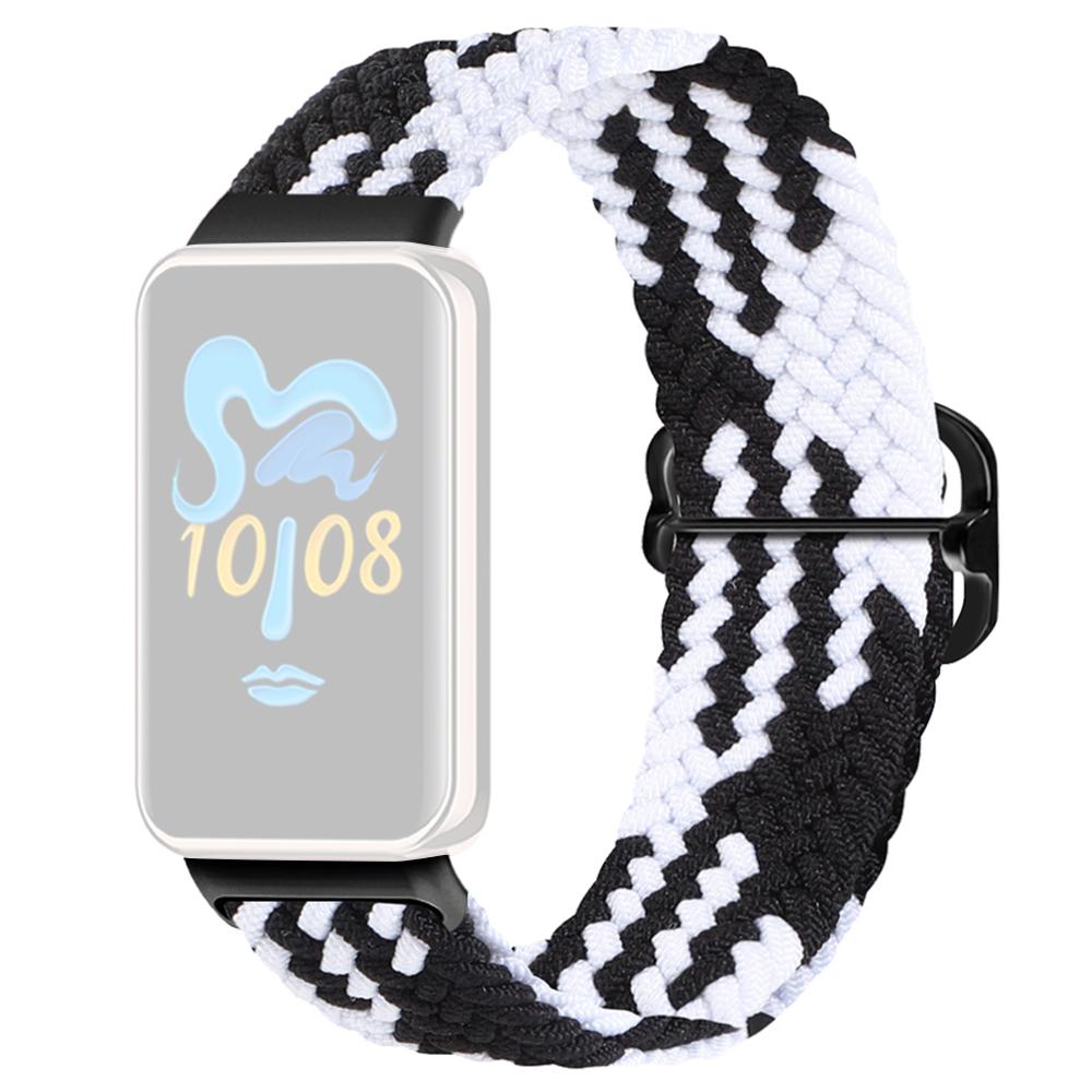 For Honor Band 9 Braided Watch Band Adjustable Nylon Stretchy Sport Replacement Strap