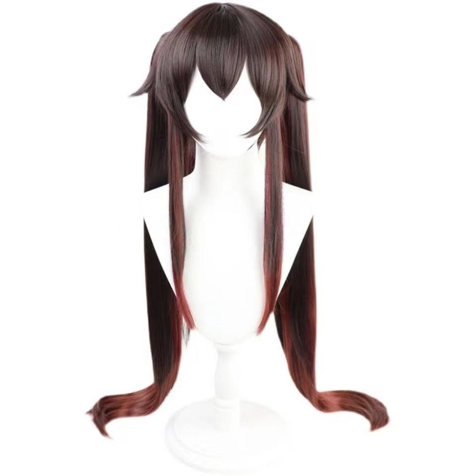 Shenron, Guardian Demon, Huto, Double-color, Double-bun Style Cosplay Wig