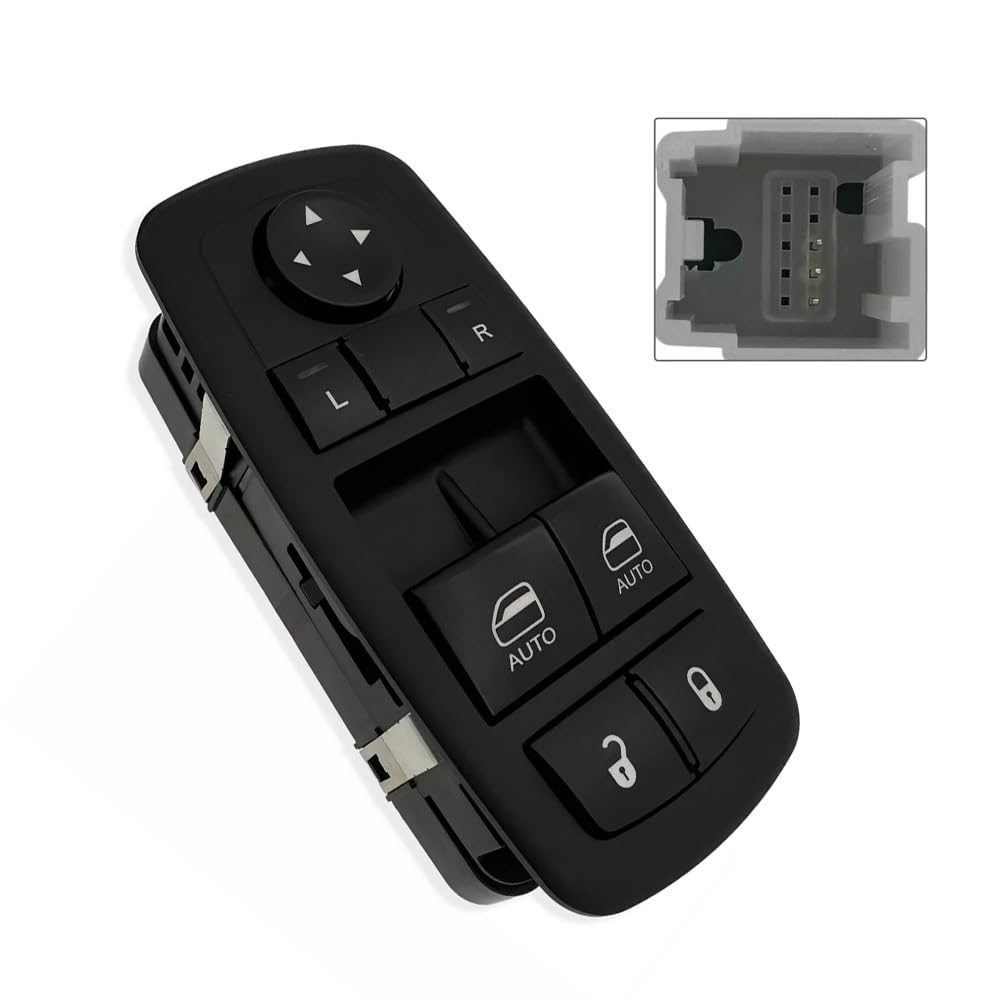 68183752AB Window Power Master Switch Front Left Driver Side, Fit for 2015-2022 Dodge Challenger, Replace OE#