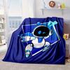 Weltraumabenteuer Astro Bot Tragbare Decke/Weiche Decke Bettwäschedecke Geeignet für Reisen Camping Wohnzimmer Büros Sofas Fan-Geschenke