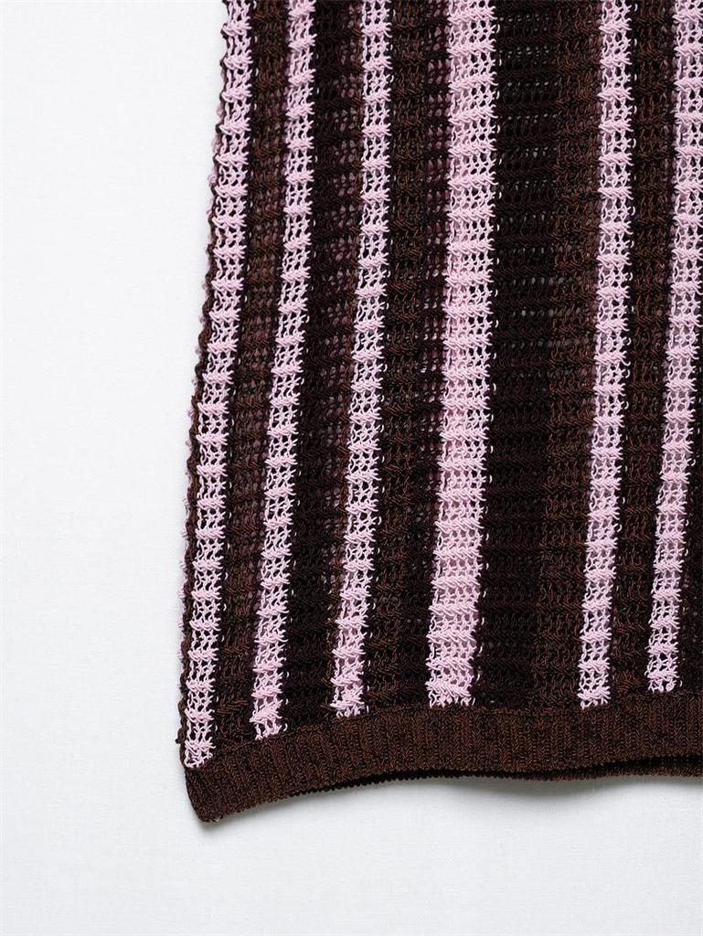 TAOP&ZA Women's Spring/Summer Knit Top & Casual Shorts