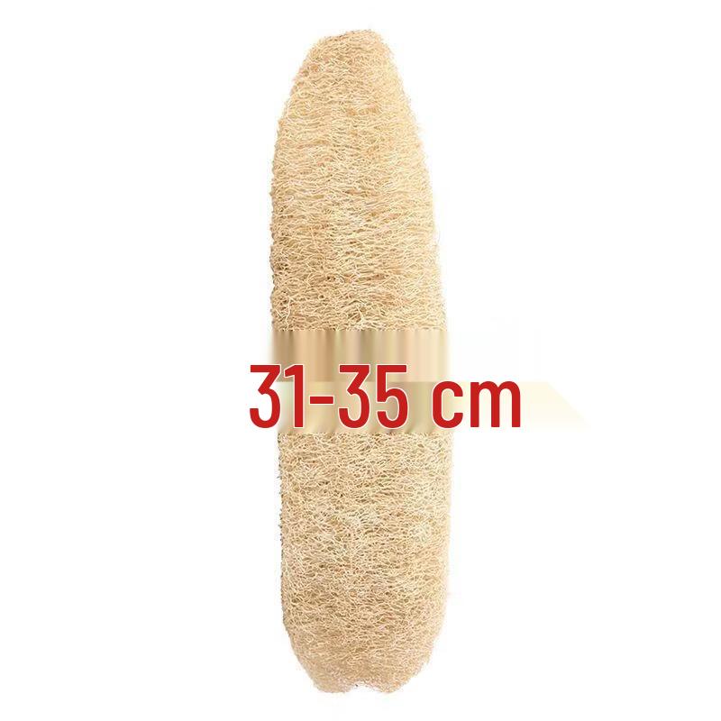 JINGRX Natural Loofah Kitchen Scrubber (2-Pack)