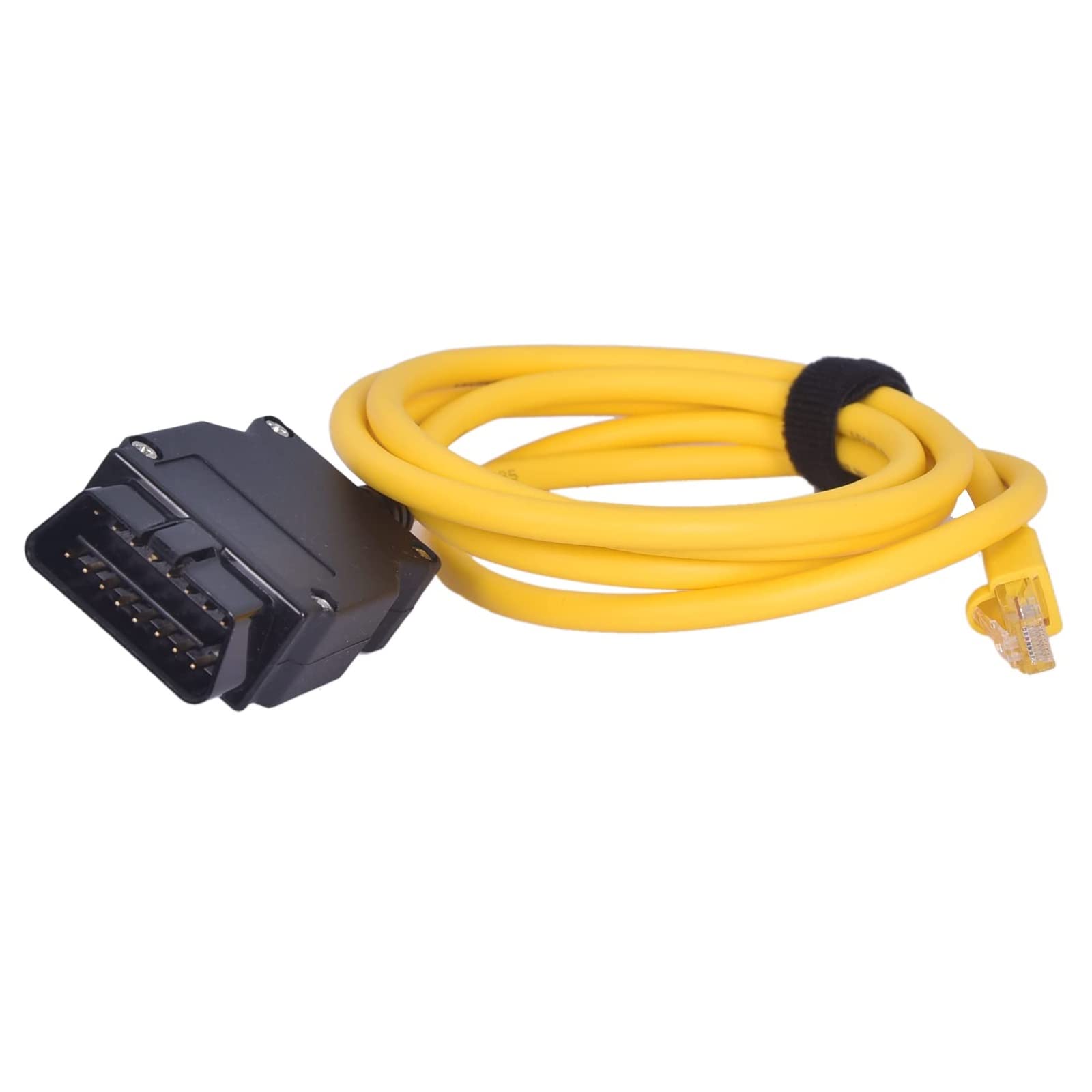 Ethernet Enet в OBD2 E-sys Кабель Инструмент E-SYS RJ45 Enet в OBD2 f-серии 2M совместимый Enet (Светло-желтого) enet cable