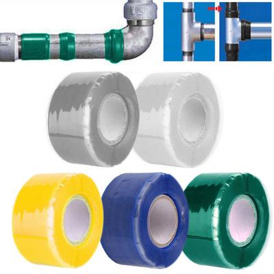 1 rotolo da 1,5 m di nastro isolante per riparazioni, alta pressione, buona elasticità, gel di silice, nastro per riparazioni di tubi dell'acqua, doccia da cucina, strumenti di riparazione
