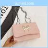 Fashion Shoulder Crossbody Bag With Butterfly Decoration And Chain Design Strap