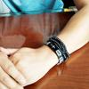 Stainless Steel Religious Bracelet Waterproof Fashion Bracelet Cross Bangles  Daily Use