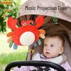 Starry Sky Lullaby Crab: Soothing Plush Baby Doll with Music and Projection