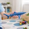 Kleinkinder Haifischspielzeug Simuliertes Meeresleben Modell, Realistischer Wal Delfin Figur, PVC Meerestier Modell Pädagogisch für Jungen Mädchen