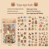 Capybara Cute Waterproof Stickers for Kids - Ins Style Collage & DIY Journal Decoration