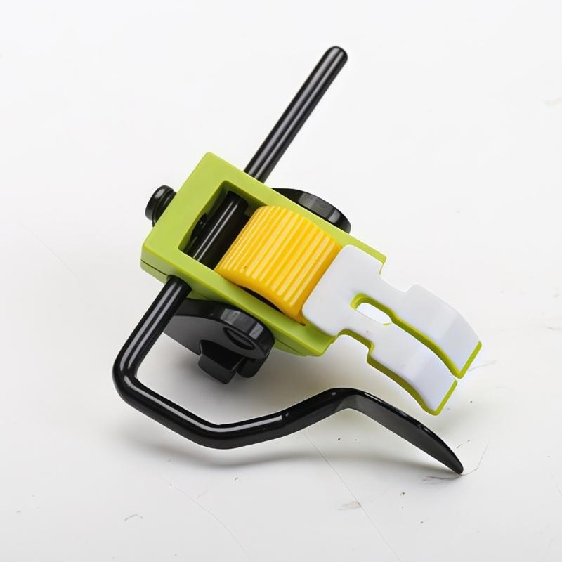 5-in-1 Mehrzweck-Rollsaumfuß mit linken und rechten Führungen Nähmaschinenfuß für Stoffschneiderei Quilting