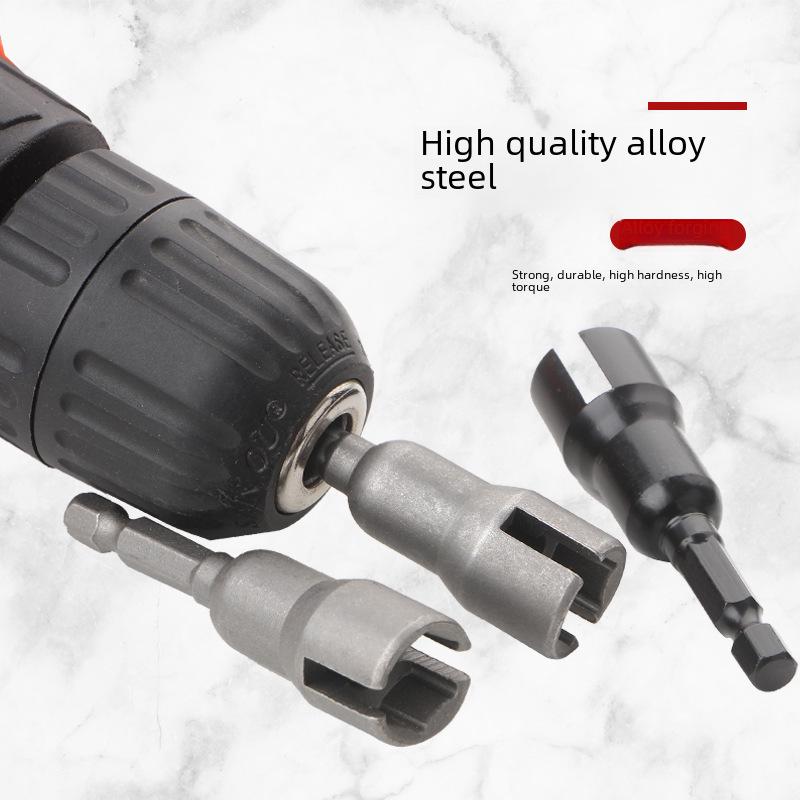 Hexagonal Wing Nut Socket with 65mm Slotted Handle