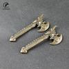 Copper Tibetan dragon head axe Tea Knife Tea Needle Crafts Ornaments Tea Pet Desk Decoration Home Decor Accessories craft gift