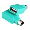 Commonly Used Office Supplies 2Pcs for  Male To USB A Female Converter Adapter for Computer Keyboard Mouse