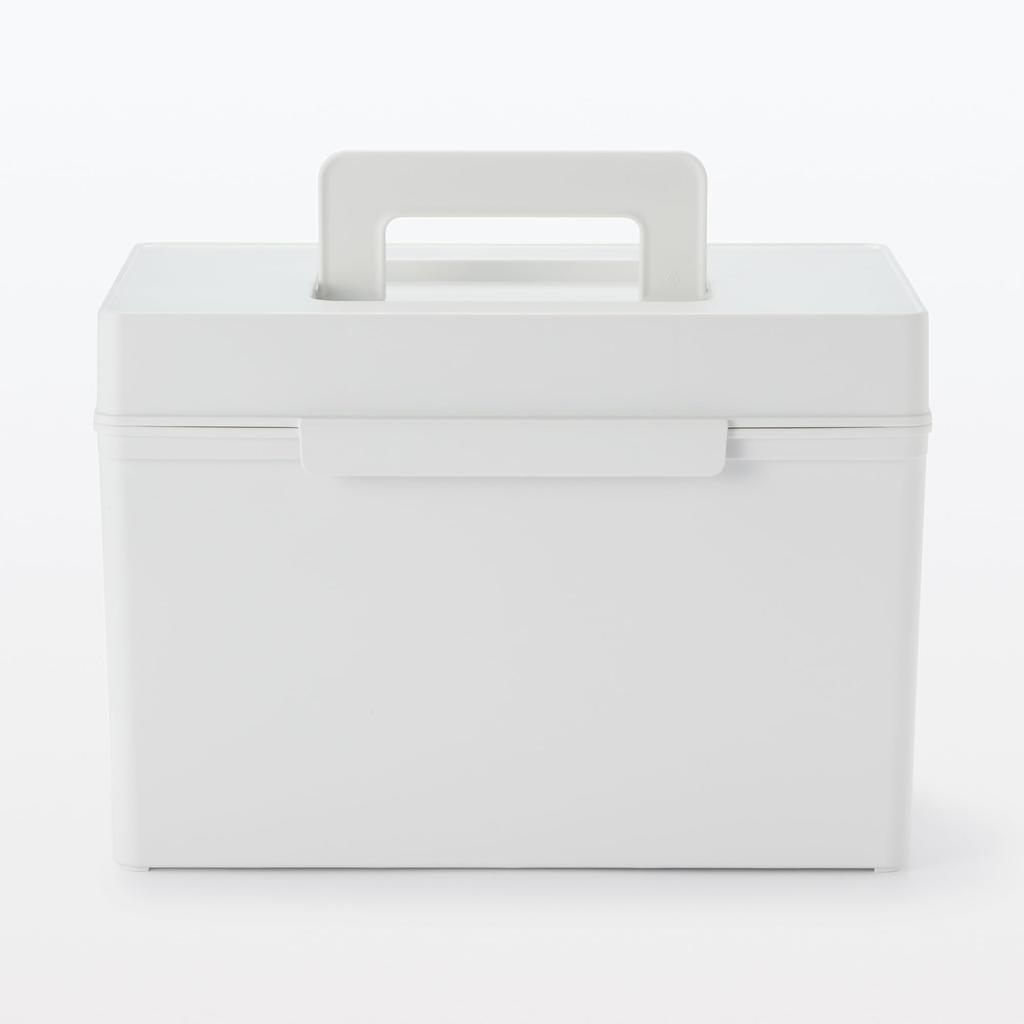 MUJI Polypropylene First Aid White KG0WYA4S Kit, Gray,