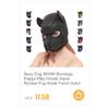 Sexy Dog BDSM Bondage Puppy Play Hoods Slave Rubber Pup Mask Fetish Adult Games Couples SM Flirting Games Toys For Erotic