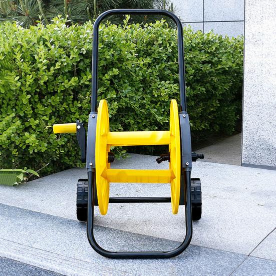 Gartenschlauchwagen mit Rädern, robust, tragbar, für den Außenbereich, Hof, Terrasse