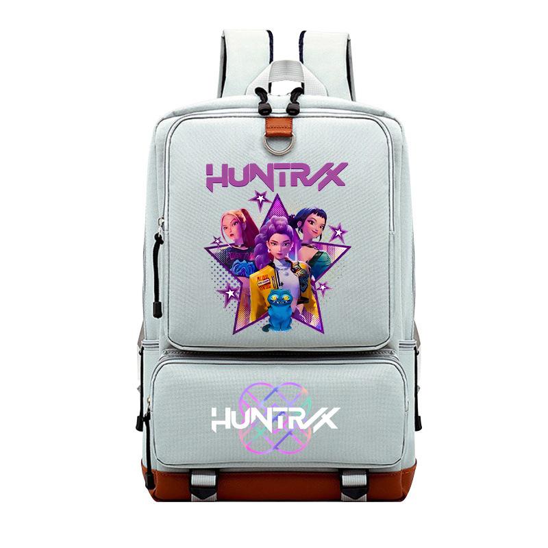 Anime Cartoon Peripheral Korean Version Student Schoolbag Large Capacity Leisure Travel Bag Personalized Printing Backpack