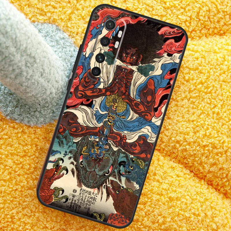 Japanese Ukiyo-e Art Case For Xiaomi 17 Pro Max 13 14 15 Ultra 13T 14T 15T Cover For POCO X7 X5 X6 F5 F6 F7 F8 Pro
