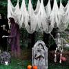 Halloween Gauze DIY Horror Gauze Decor Doorway Creepy Cloth Gothic Gauze Props for Party Indoor Outdoor