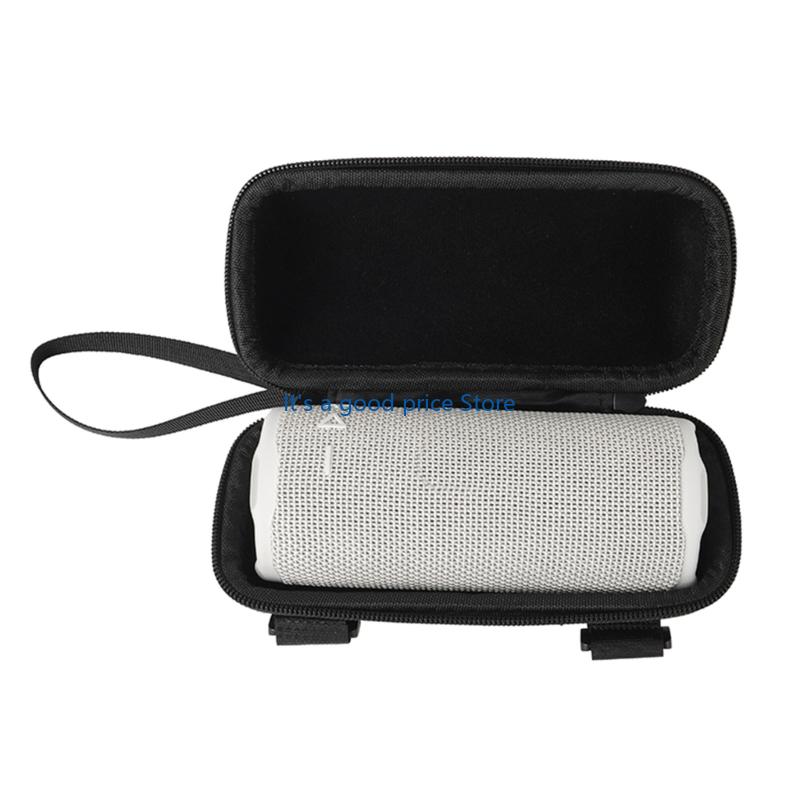 Ergonomic EVA Speaker Storage Bag Waterproof Construction Easy Access Zippers for GRIP Outdoor Activity